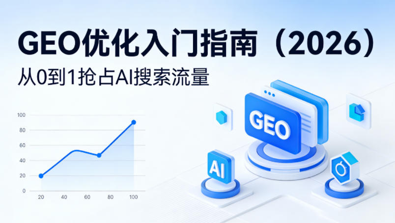 【最新】GEO优化入门指南(2026)，从0到1抢占AI搜索流量-黑马项目网