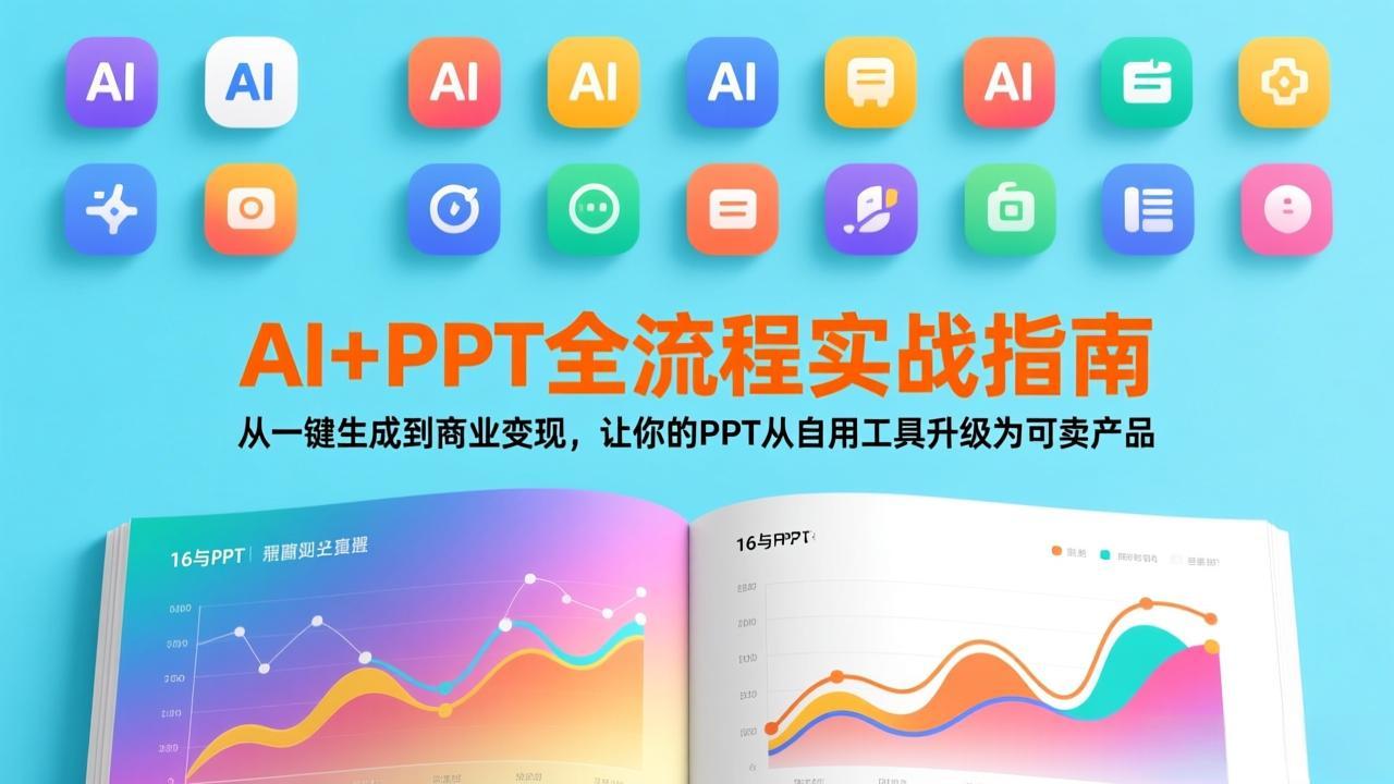 AI+PPT全流程实战指南：从一键生成到商业变现，让你的PPT从自用工具升级为可卖产品-黑马项目网