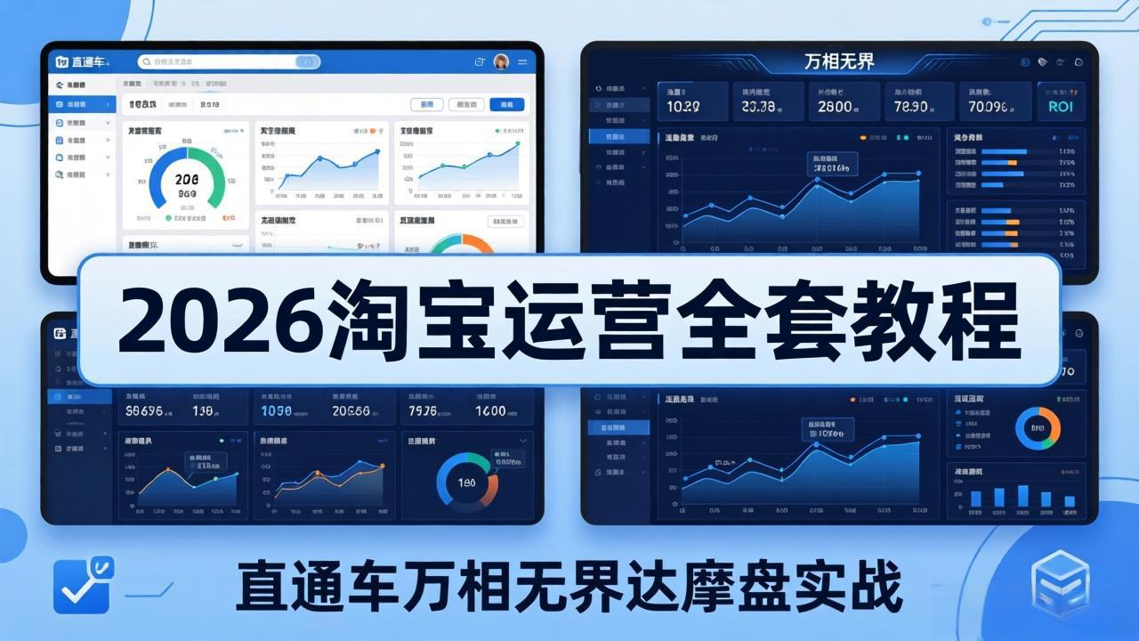 2026淘宝运营全套教程(更新5月8日-黑马项目网