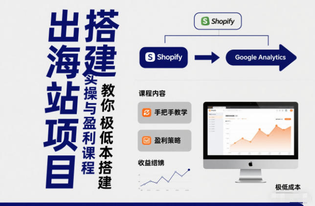 小淘出海站项目，搭建实操与盈利课程，手把手教你用极低成本搭建-黑马项目网