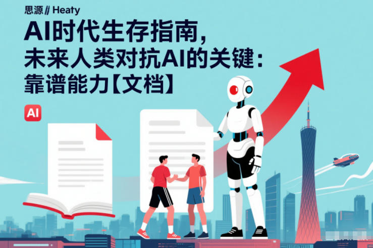 AI时代生存指南,未来人类对抗AI的关键:靠谱能力【文档】-黑马项目网
