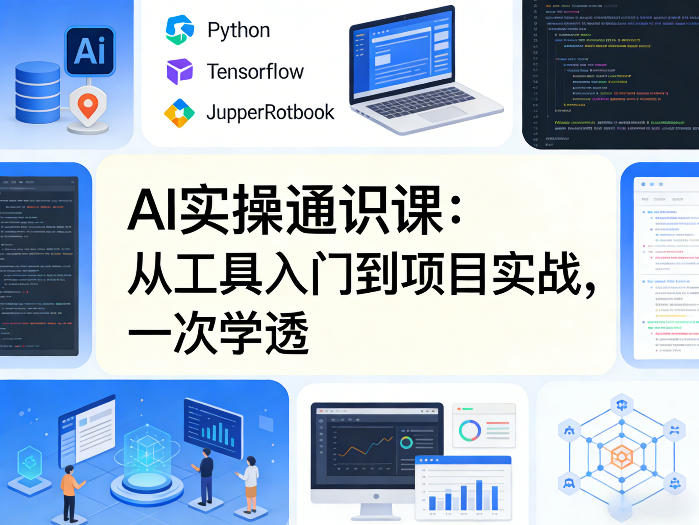 AI实操通识课，从工具入门到项目实战，一次学透-黑马项目网
