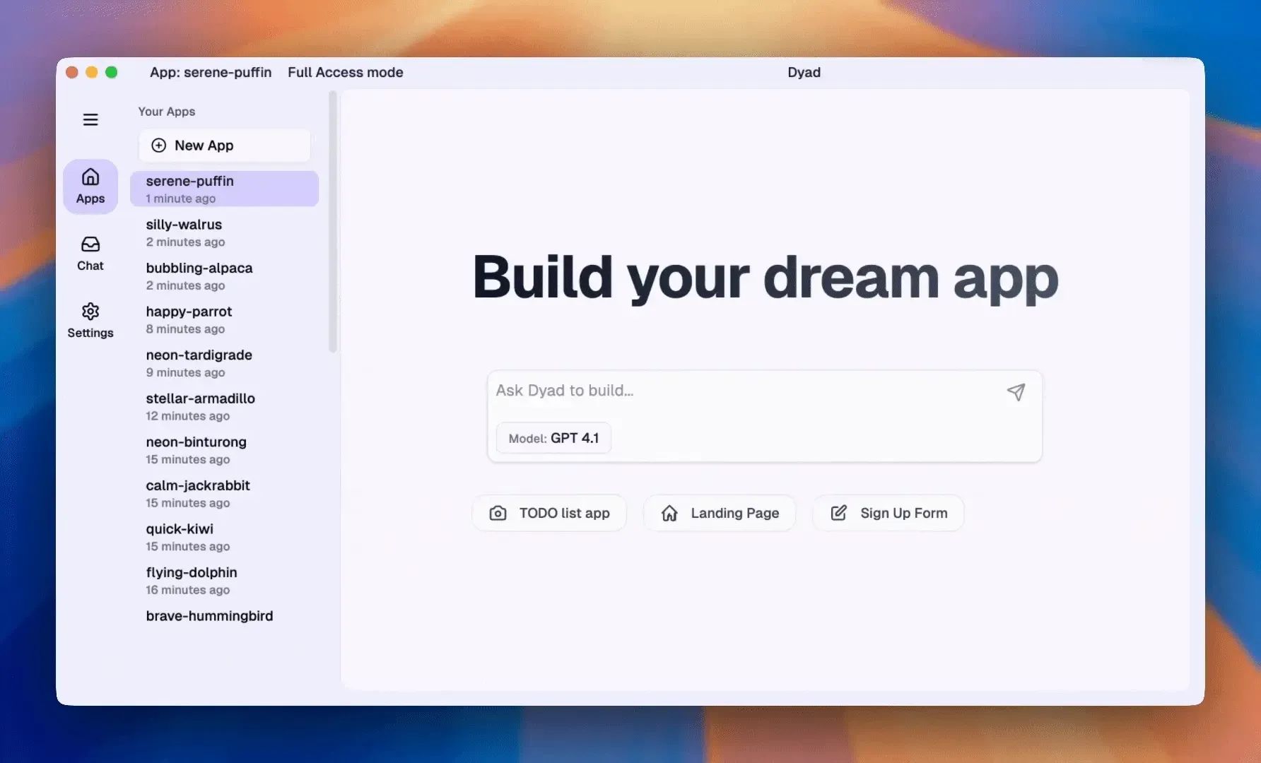 Dyad(开源本地AI应用开发工具)-黑马项目网