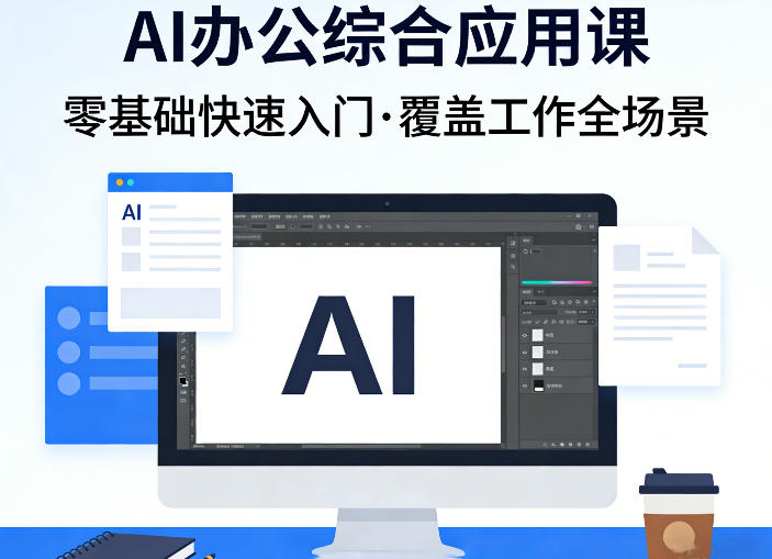 AI办公综合应用课,零基础快速入门,覆盖了工作中各种应用场景-黑马项目网