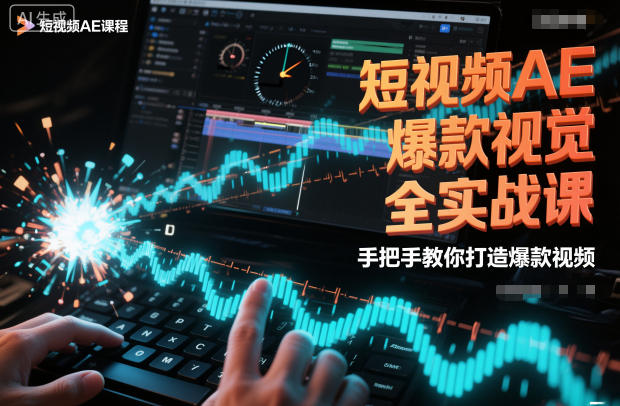 短视频AE爆款视觉全实战课，手把手教你打造爆款视频-黑马项目网
