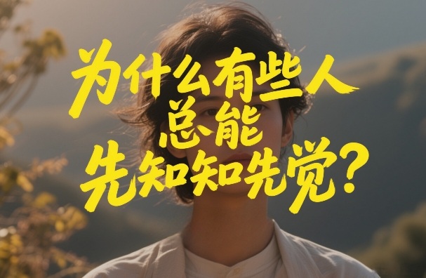 付费文章：为什么有些人总能先知先觉？-黑马项目网