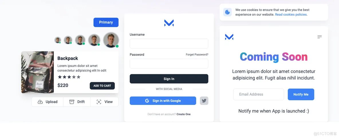 Meraki UI(基于Tailwind CSS构建的开源前端组件库)-黑马项目网