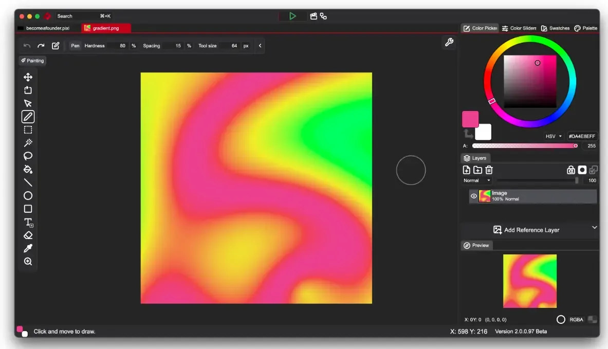PixiEditor(开源免费2D图形编辑器)-黑马项目网