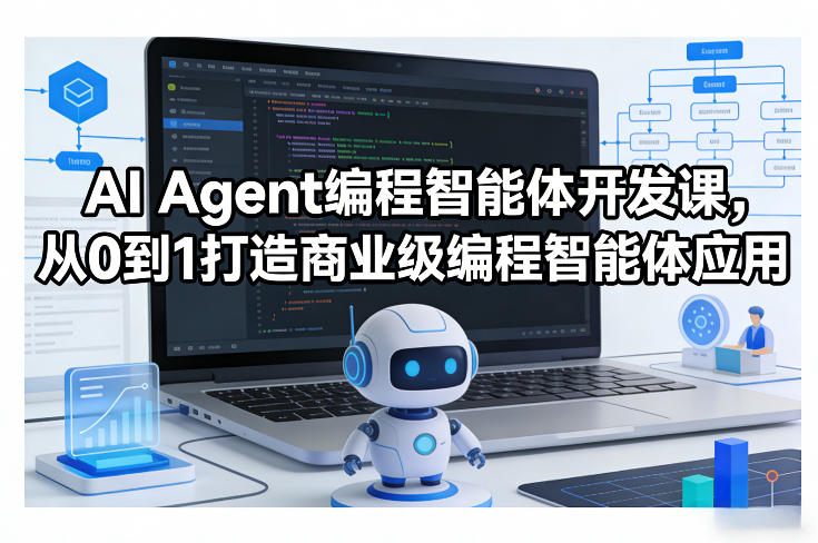 AI Agent编程智能体开发课，从0到1打造商业级编程智能体应用-黑马项目网