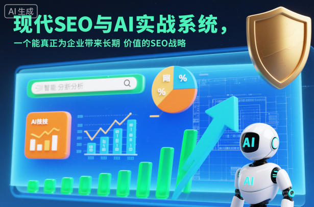 现代SEO与AI实战系统，一个能真正为企业带来长期价值的SEO战略(英语+中文字幕)-黑马项目网