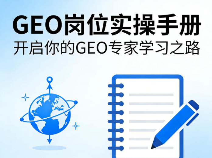 GEO岗位实操手册，开启你的GE0专家学习之路-黑马项目网