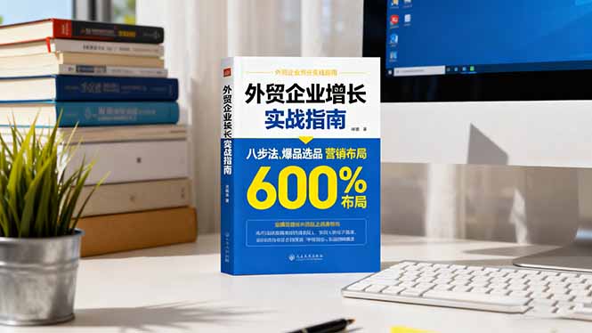 外贸企业增长实战指南，八步法、爆品选品、营销布局，业绩增长300%-黑马项目网