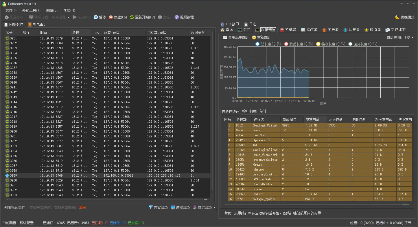 Fatbeans(开源网络调试与抓包软件)-黑马项目网