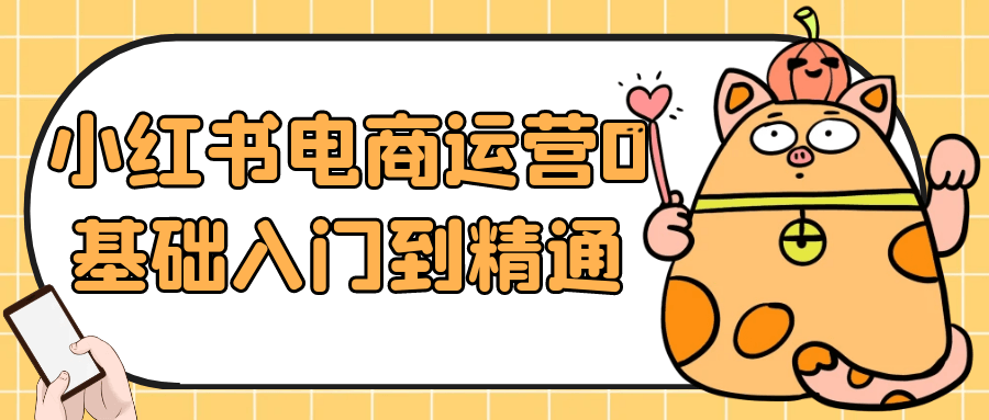 小红书电商运营0基础入门到精通-黑马项目网