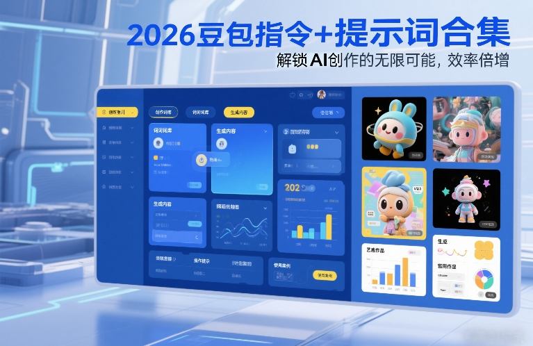 2026豆包指令+提示词合集，解锁AI创作的无限可能，效率倍增-黑马项目网