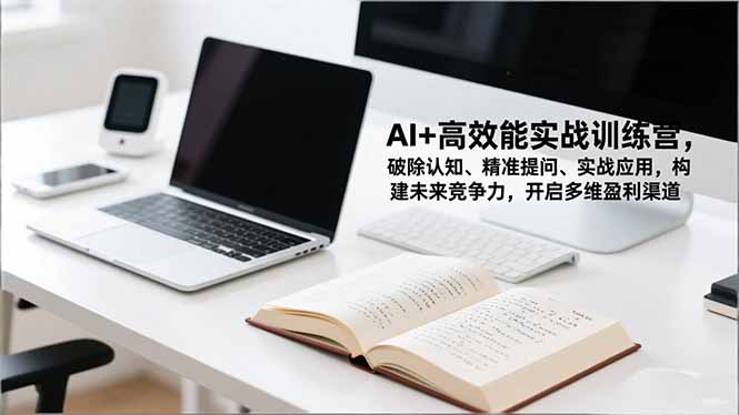 AI+高效能实战训练营，破除认知、精准提问、实战应用，构建未来竞争力，开启多维盈利渠道-黑马项目网