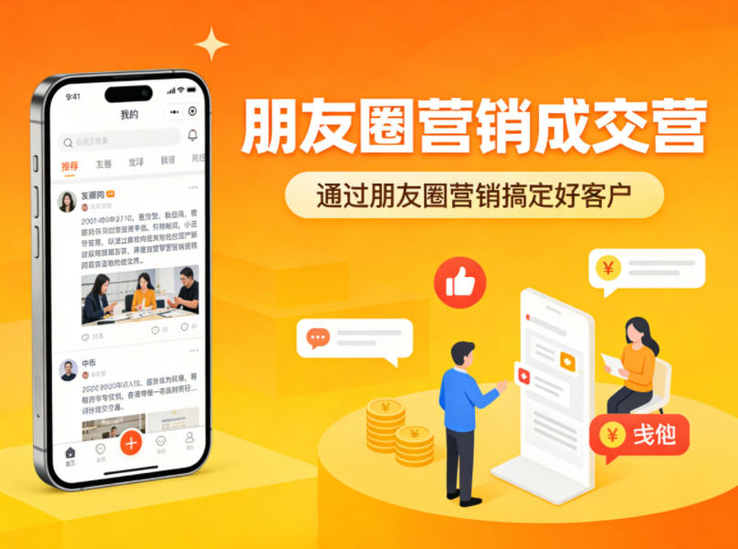 朋友圈营销成交营，通过朋友圈营销来搞定好客户-黑马项目网