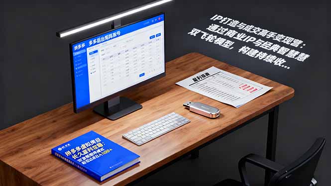 IP打造与成交高手变现营:通过商业IP+经典智慧双飞轮模型 构建持续收钱系统-黑马项目网