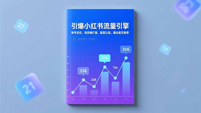 引爆小红书流量引擎，账号定位、视觉锤打造、底层认知，撬动首页推荐-黑马项目网