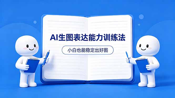 AI生图不是做漂亮图，而是表达能力。这套方法让小白也能稳定出好图-黑马项目网