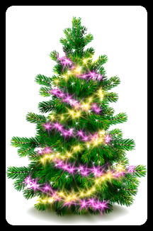 给你发圣诞树了 桌面小挂件-黑马项目网