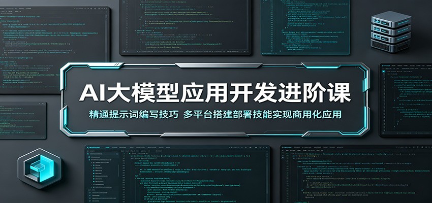AI大模型应用开发进阶课：精通提示词编写技巧，多平台搭建部署技能实现商用化应用-黑马项目网