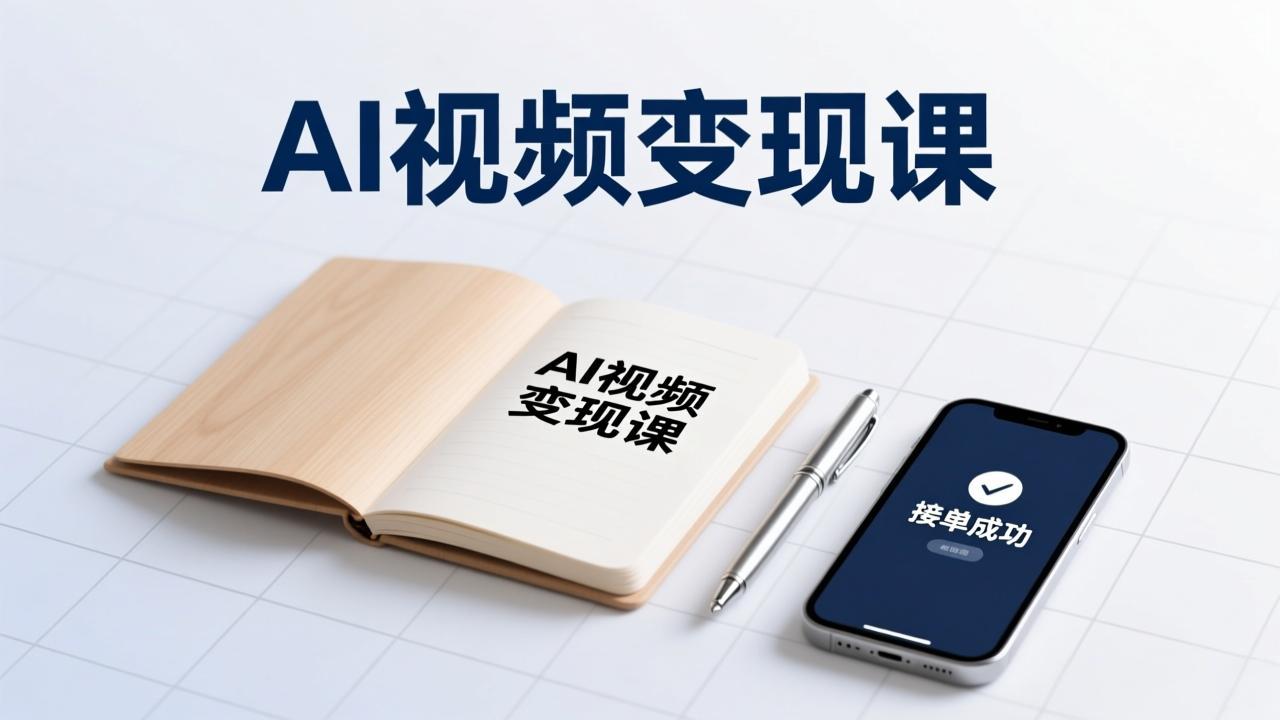 AI视频变现课，学完即可创作短片、接商单，实现副业增收，单项目报价可达千元-黑马项目网