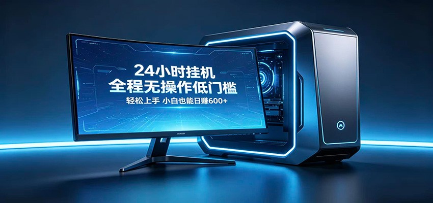 三角洲自动跑刀，纯自动挂机项目，零基础小白躺赚无忧-黑马项目网