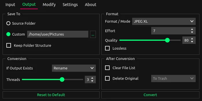 XL Converter(免费开源图片格式转换器)