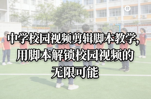 中学校园视频剪辑脚本教学，用脚本解锁校园视频的无限可能-黑马项目网